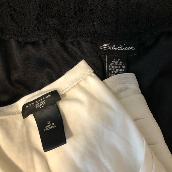 Ann Taylor top and Seduction lace skirt - Picture 7 of 7